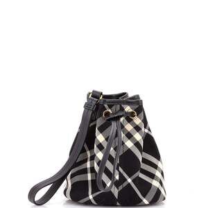 Burberry Wristlet Bucket Bag Check #235058B62B